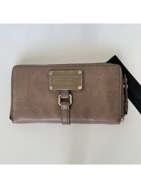 Marc by Marc Jacobs Standard Supply Workwear Zip Around Wallet Dark Portobello